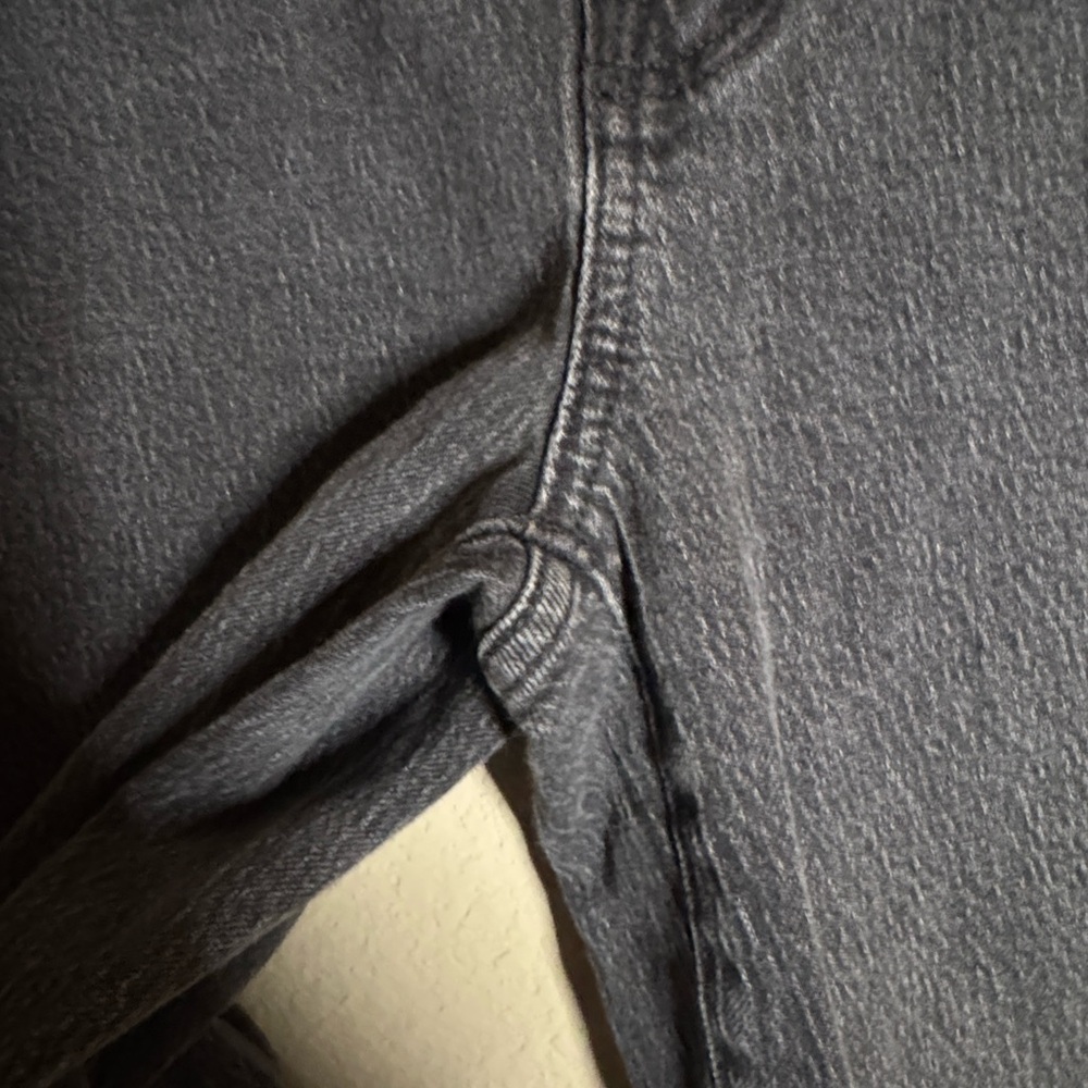 Madewell‎ Curvy Perfect Vintage Straight Jeans Size 28 in Black - Picture 5 of 8